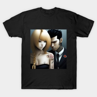 Cute young Asian couples T-Shirt